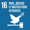 PAIX, JUSTICE ET INSTITUTIONS EFFICACES