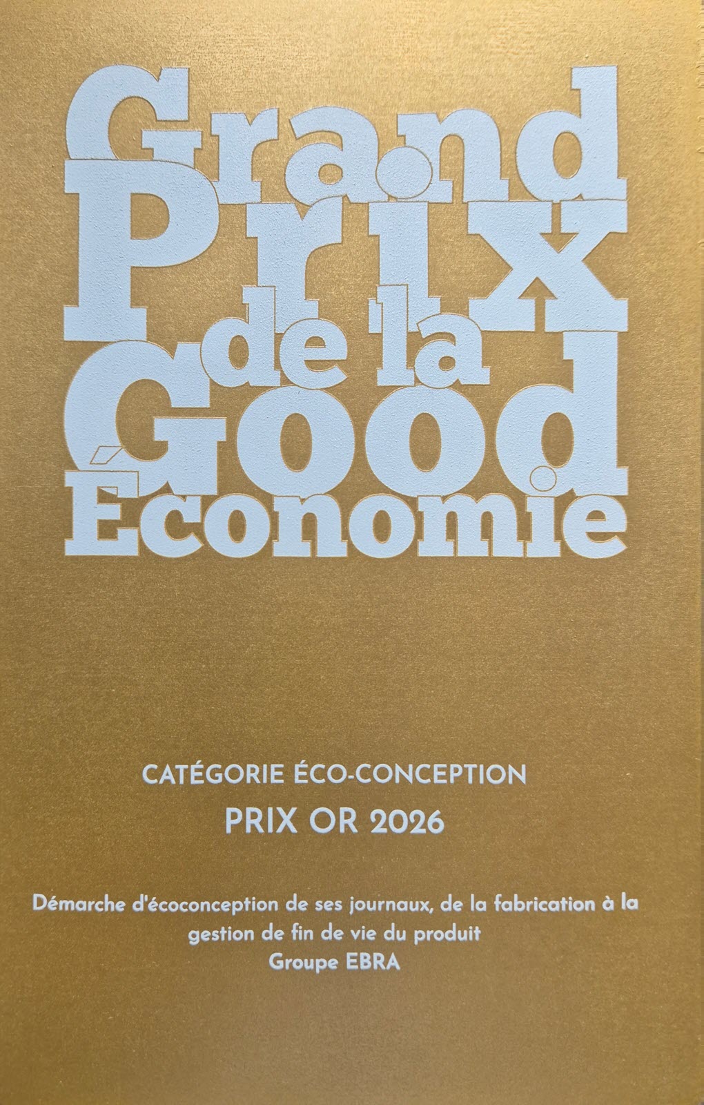 Prix de la Good Economie