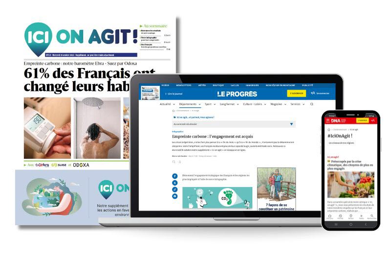 Supplément mensuel Ici On Agit!