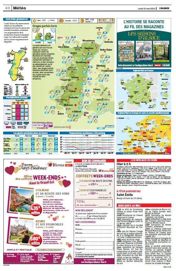 Météo Alsace